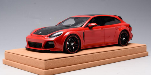 1/18 Porsche Panamera TechArt (Red) Resin Car Model