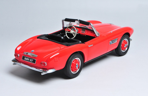 1/18 Dealer Edition 1955 BMW 507 Convertible (Red) Diecast Car Model