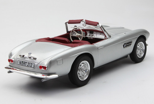 1/18 Norev 1955 BMW 507 Convertible (Silver) Diecast Car Model