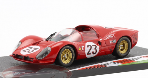 1/43 Altaya 1967 Ferrari 330 P4 #23 winner 24h Daytona Ferrari s.p.a. Lorenzo Bandini, Chris Amon Car Model