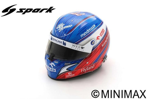 1/5 Spark 2022 Alfa Romeo Valtteri Bottas Formula 1 Helmet Model