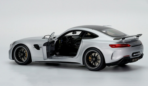 1/18 Almost Real Almostreal Mercedes-Benz MB Mercedes AMG GTR (Iridium Silver) Diecast Car Model