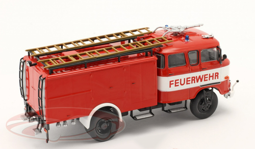 1/43 Altaya 1969 IFA W50 LA TLF16 Fire Department Car Model