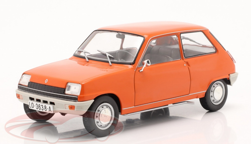 1/24 Altaya 1972 Renault 5 (R5) TL (Orange) Car Model