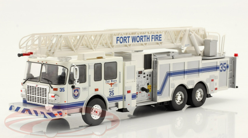 1/43 Altaya 2015 Smeal Spartan 105 RM Fire Department Fort Worth Car Model