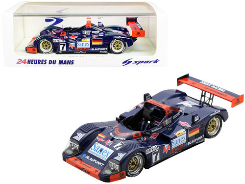 Joest-Porsche TWR WSC #7 Manuel Reuter - Davy Jones - Alexander Wurz Winner 24H of Le Mans (1996) 1/43 Model Car by Spark