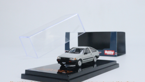  1/64 Hobby Japan Toyota COROLLA LEVIN AE86 3 DOOR GTV Silver Black