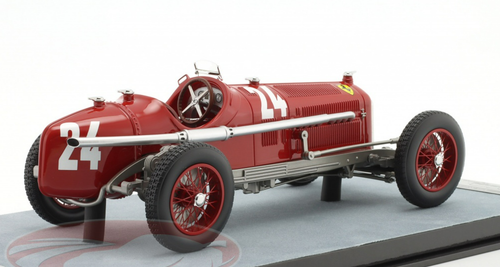 1/18 Tecnomodel 1932 Tazio Nuvolari Alfa Romeo P3 Tipo B #24 Monza GP Car Model