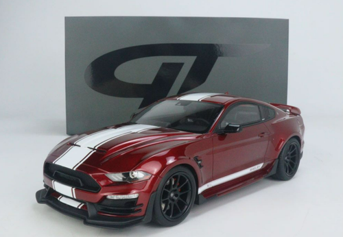 送無料GT SPIRIT 1/18 フォード マスタング シェルビー GT イエロー (ブラックストライプ) (GTS002US) 乗用車