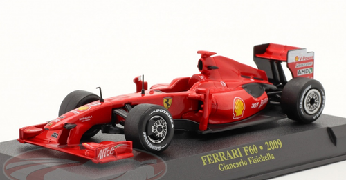 1/43 Altaya 2009 Giancarlo Fischella Ferrari F60 #3 Formula 1 Car Model