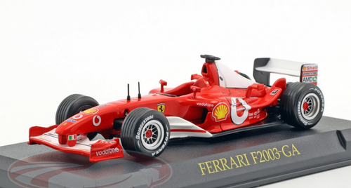 1/43 Altaya 2003 Michael Schumacher Ferrari F2003-GA #1 World Champion Formula 1 Car Model