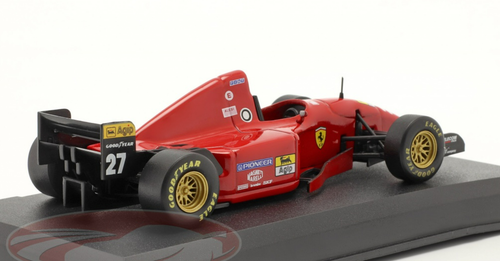 1/43 Altaya 1995 Jean Alesi Ferrari 412T2 #27 Formula 1 Car Model