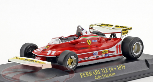 1/43 Altaya 1979 Jody Scheckter Ferrari 312T4 #11 World Champion Formula 1 Car Model