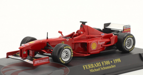 1/43 Altaya 1998 Michael Schumacher Ferrari F300 #3 Formula 1 Car Model