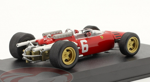 1/43 Altaya 1966 Ludovico Scarfiotti Ferrari 312/66 #6 Winner Italian GP Formula 1 Car Model