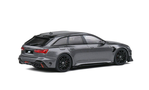 1/43 Solido 2022 Audi RS6 RS6-R (C8) ABT (Daytona Grey) Diecast Car Model