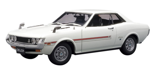 1/18 AUTOart Toyota Celica 1600GT (TA22) White Diecast Car Model