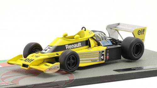 1/43 Altaya 1977 Jean-Pierre Jabouille Renault RS01 #15 Formula 1 Équipe Renault Elf Car Model