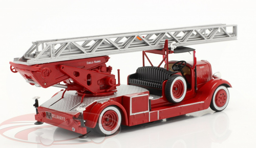 1/43 Altaya Delahaye Type 103 Fire Department with Turntable Ladder Car Model
