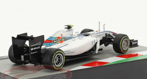 1/43 Altaya 2014 Valtteri Bottas Williams FW36 #77 2nd British GP Formula 1 Car Model