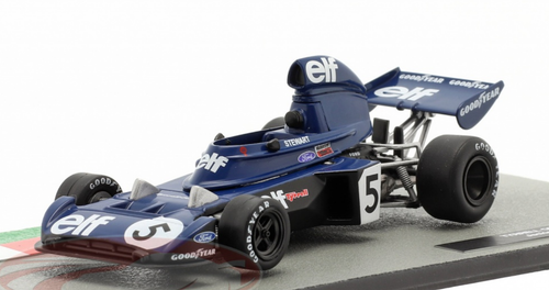 1/43 Altaya 1973 Jackie Stewart Tyrrell 006 #5 Formula 1 World Champion Italian GP Car Model