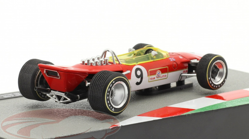 1/43 Altaya 1968 Graham Hill Lotus 49B #9 Winner Monaco GP Formula 1 World Champion Car Model
