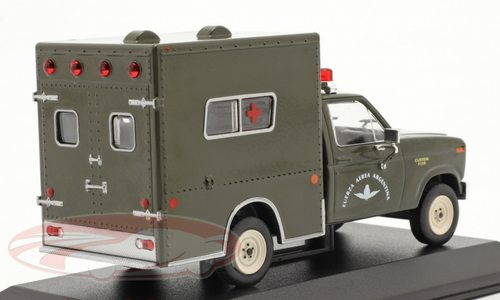 1/43 Altaya 1982 Ford F-150 Military Ambulance Argentina (Dark Olive Green) Car Model