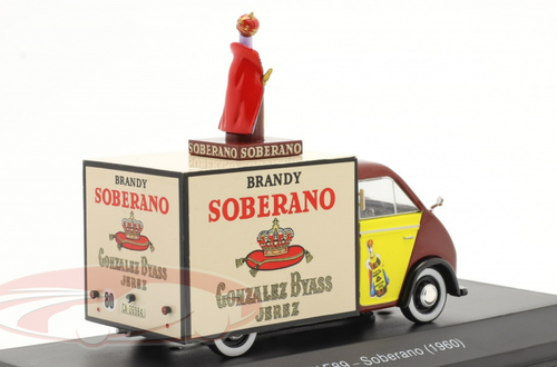 1/43 Altaya 1960 DKW F89 Van Soberano Car Model