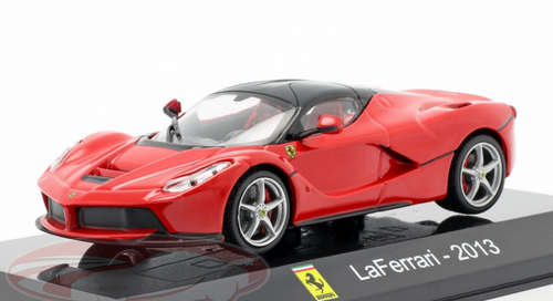 1/43 Altaya 2013 Ferrari LaFerrari (Red with Black Roof) Car Model