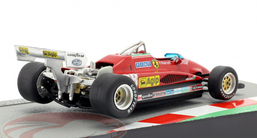 1/43 Altaya 1982 Mario Andretti Ferrari 126C2 #28 3rd italian GP Formula 1 Car Model