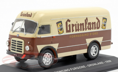 1/43 Altaya 1959 OM Leoncino Van Grünland Car Model