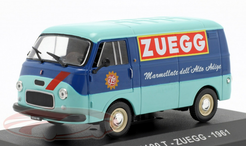 1/43 Altaya 1961 Fiat 1100 T Van Zuegg Car Model