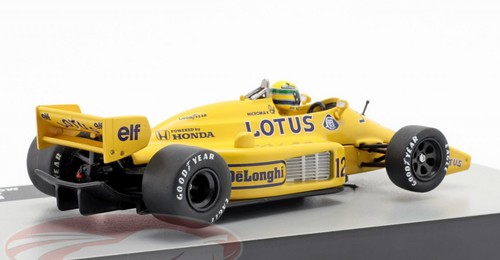 1/43 Altaya 1987 Ayrton Senna Lotus 99T #12 Winner Monaco GP Formula 1 Car Model