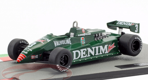 1/43 Altaya 1982 Michele Alboreto Tyrrell 011 #3 Formula 1 Car Model