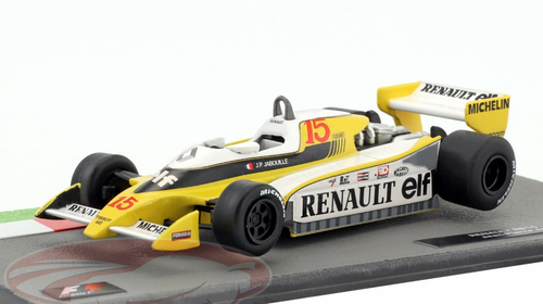 1/43 Altaya 1979 Jean-Pierre Jabouille Renault RS10 #15 Formula 1 Car Model