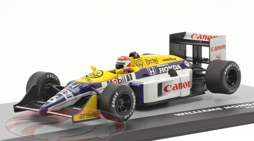 1/43 Altaya 1987 Nelson Piquet Williams FW11B #6 Winner Italian GP F1 World Champion Car Model