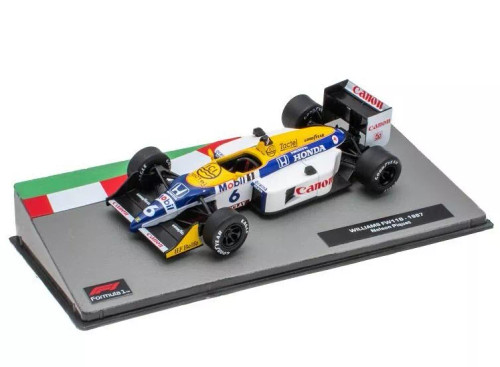 1/18 Spark 1987 Formula 1 Williams FW11B No.6 Winner Italian GP