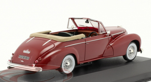 1/43 Altaya 1953 Hotchkiss Antheor Cabriolet (Red) Car Model