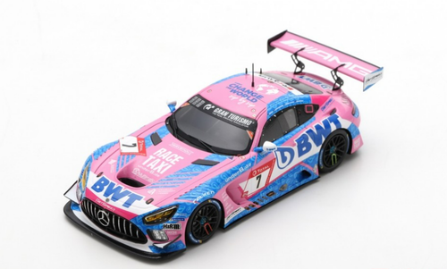 1/43 Spark 2021 Mercedes-Benz AMG GT3 #7 3rd 24h Nürburgring Team GetSpeed Maximilian Götz, Daniel Juncadella, Raffaele Marciello Car Model