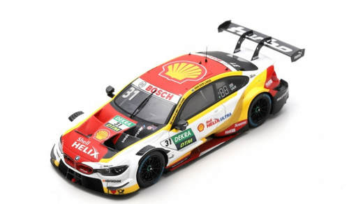 1/43 Spark 2019 BMW M4 DTM #31 Sheldon van der Linde Team RBM DTM Hockenheim Car Model