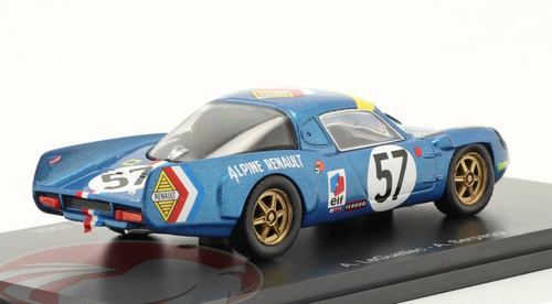 1/43 Spark 1968 Renault Alpine A210 #57 24h LeMans Ecurie Savin-Calberson Alain LeGuellec, Alain Serpaggi Car Model