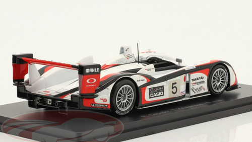 1/43 Spark 2004 Audi R8 #5 winner 24h LeMans Audi Sport Team Japan Goh Rinaldo Capello, Tom Kristensen, Seiji Ara Car Model