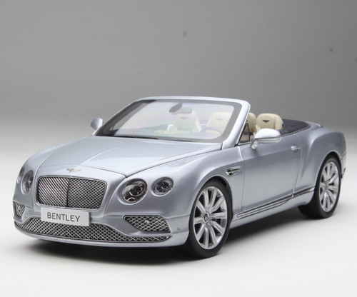 1/18 Paragon 2016 Bentley Continental GT Convertible (Silver