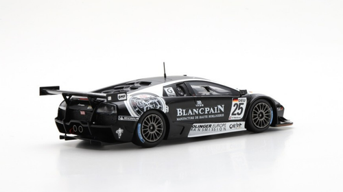 1/43 Spark 2010 Lamborghini Murciélago LP670 R-SV #25 Winner Spa FIA GT1 Championship Car Model