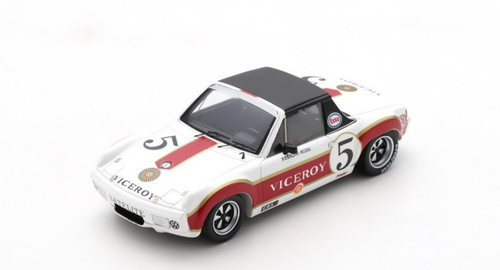 1/43 Spark 1972 Porsche 914/6 GT #5 1000km Mexico Hector Alonso Rebaque, Guillermo Rojas Car Model