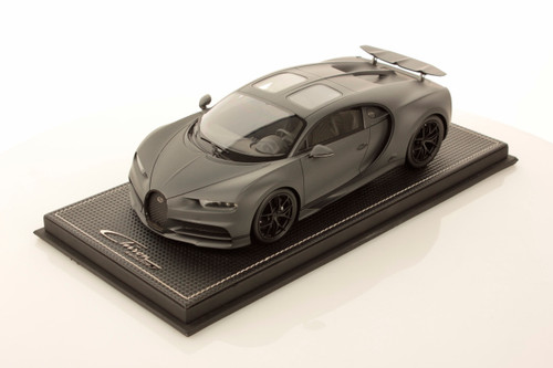 1/18 MR Collection Bugatti Chiron Sport Noire (Matte Black Carbon Fiber) Resin Car Model Limited 99 Pieces