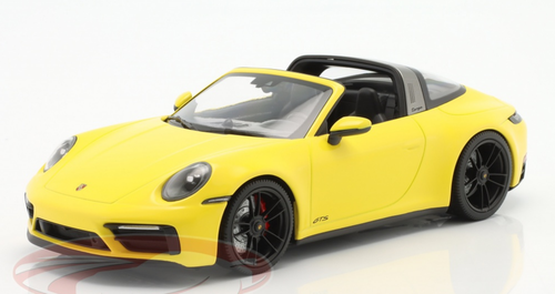 1/18 Minichamps 2021 Porsche 911 (992) Targa 4 GTS (Racing Yellow) Car Model