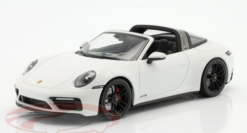 1/18 Minichamps 2021 Porsche 911 (992) Targa 4 GTS (White) Car Model