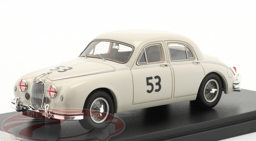 1/43 Matrix 1959 Jaguar 3.4 liter #53 2nd Silverstone Annual Trophy Meeting Roy Salvadori Car Model