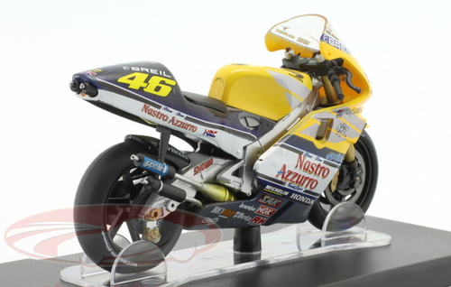 Moto Miniature Honda 500 NSR - Valentino Rossi - Altaya 1/12 - Occasion Avec Présentoir